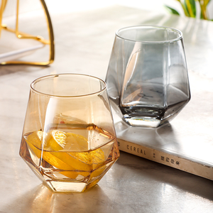 Verres à whisky <span class=keywords><strong>prismatiques</strong></span> Electroplated Dazzle Drinking Glass Multifunctional Juice Mugs Whisky Glasses - Product Image 2