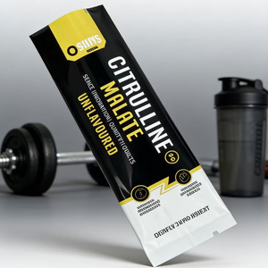 Customize Print back Seal Zipper Aluminum Foil Material Snack Food Bag Matte Finish for Ptotein Packaging - Product Image 5