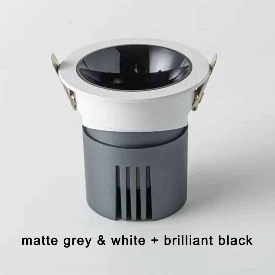 Gris et blanc + noir