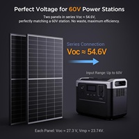 Meilleures ventes - Panneau solaire monocristallin PERC 250W - Module PV pour système solaire résidentiel sur toit
