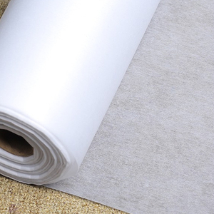 100% polyester adhésif fusible non tissé entoilage tissu rouleau entoilage production - Product Image 5