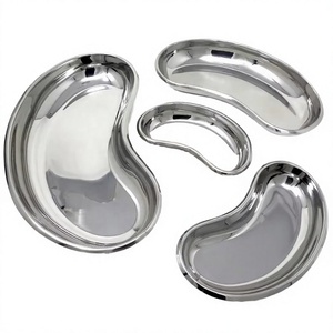 Bac réniforme en acier inoxydable, ensemble d'instruments chirurgicaux manuels, taille personnalisée, bassin médical certifié CE ISO13485 pour usage hospitalier - Product Image 4