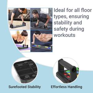 جهاز تدريب قوة متعدد الوظائف قابل للطي 14 في 1 للرجال والنساء لوح حامل دفع للأعلى - Product Image 5