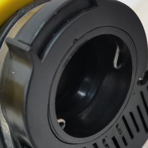 Masker Wajah penuh gaya Perancis, aksesori SCBA pemadam kebakaran dengan Port berulir silinder - Product Image 4