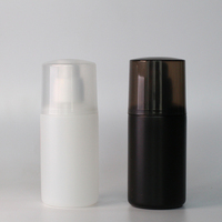 Bouteilles pour distributeur de shampoing, flacons vides pour savon, crème, noir, blanc, 10 pièces, 100ml
