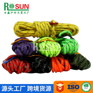 Custom Made 4Mm Reflective Nylon Tent <b>Guy</b> Lines Windproof Tarp <b>Ropes</b> Outdoor Camping Use - Product Image 3