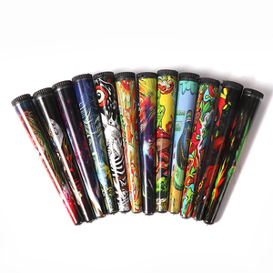Tubes à cigarettes PS de 110 mm, revêtement UV, impression sérigraphique, étanches, avec joint d'étanchéité, emballage pour fumeurs - Product Image 2