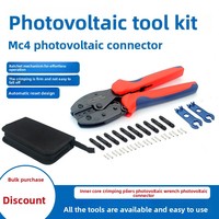 Pince à sertir en acier à haute teneur en carbone spécifique pour connecteurs PV - Kit de pinces et clés dédiés pour le commerce international best-seller