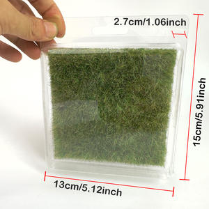 12mm (110x110) hand gerissenes Gras Cluster Modells imulation Rasen plattform <span class=keywords><strong>Sand</strong></span> tisch DIY Kunststoffs ätze im Maßstab 1:64 - Product Image 5