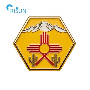 Aimant de réfrigérateur personnalisé, souvenir, <span class=keywords><strong>carte</strong></span> et drapeau du Nouveau-Mexique, États-<span class=keywords><strong>Unis</strong></span>, épingle à revers, badge, broche, épingle en émail personnalisée du Nouveau-Mexique - Product Image 6