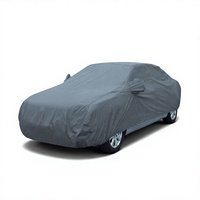 Housse de voiture en coton aiguilleté composite PVC 250 g/m² personnalisable, imperméable, disponible en toutes saisons, anti-poussière, anti-taches