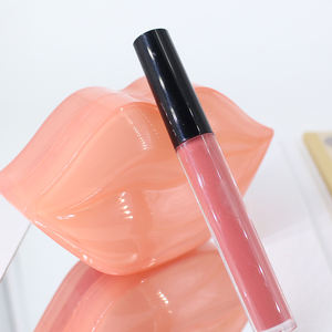 Rouge à lèvres liquide imperméable à l'eau, étiquette personnalisée, paillettes, rouge à lèvres Transparent, Sexy, OEM, chimique, MSDS, maquillage - Product Image 1