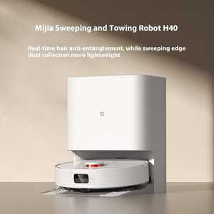 Original Mijia Robot Vacuum <b>Mop</b> H40 10000Pa Suction Anti-Tangle Hair Cutting LDS Navigation 4L Dust Bag Self-Cleaning Smart Home - Product Image 6