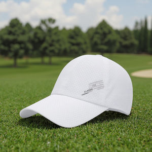 Casquette de golf professionnelle en nylon pour l'été, protection UV, entièrement en maille, séchage rapide, respirante, durable, légère, portable, logo personnalisé - Product Image 1
