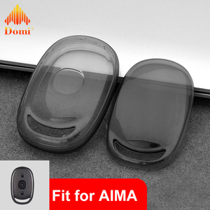 Coque de protection transparente DM pour clé de voiture Aima/Xiaodao/Tailing, protection intégrale pour clé de scooter électrique anti-chute - Product Image 1