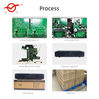 Kit de karaoké avec amplificateur de puissance audio Bluetooth, caisson de basses professionnel, amplificateur de basses