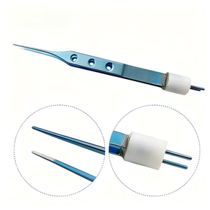 Pinzas de Electrocoagulación Bipolares Microscópicas para Procedimientos Quirúrgicos y Oftalmológicos, Instrumentos de Cirugía Plástica y Estética - Product Image 1