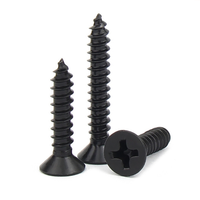18-8 acier inoxydable SS304 A2-80 SS 2205 2207 noir E manteau fendu Torx croix évidement carré CSK tête fraisée vis à tarauder