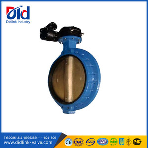 Van bướm mặt bích đôi thủ công <span class=keywords><strong>nibco</strong></span> 24 inch với thiết kế 3 chiều U loại CV PN16 cho phương tiện truyền thông nước mặt bích tiêu chuẩn PDF - Product Image 2