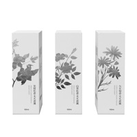 Emballage de boîtes en papier vides imprimées personnalisées en carton pliable boîte cadeau bougie parfumée savon avec insertion
