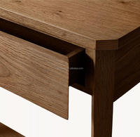 Meuble de salon moderne MYHOME, console d'entrée en bois avec tiroirs