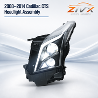 Ensemble de phares pour Cadillac ATS, LED modifiés, feux de jour DRL, clignotants séquentiels, lentille bi-projecteur, lampe avant, vente en gros OEM