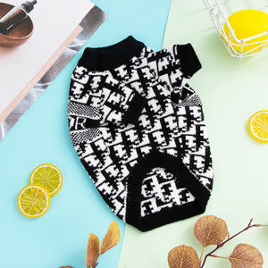 Vente en gros pull pour chien personnalisé à la mode vêtements épaissis pour chien Schnauzer à haute élasticité - Product Image 5