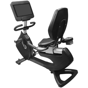 Bicicleta Estática Reclinada, Bicicleta <span class=keywords><strong>de</strong></span> Ejercicio Profesional para Interiores, Bicicleta <span class=keywords><strong>de</strong></span> Gimnasio con Resistencia Magnética, Marco <span class=keywords><strong>de</strong></span> Acero, Pantalla LCD/LED - Product Image 2