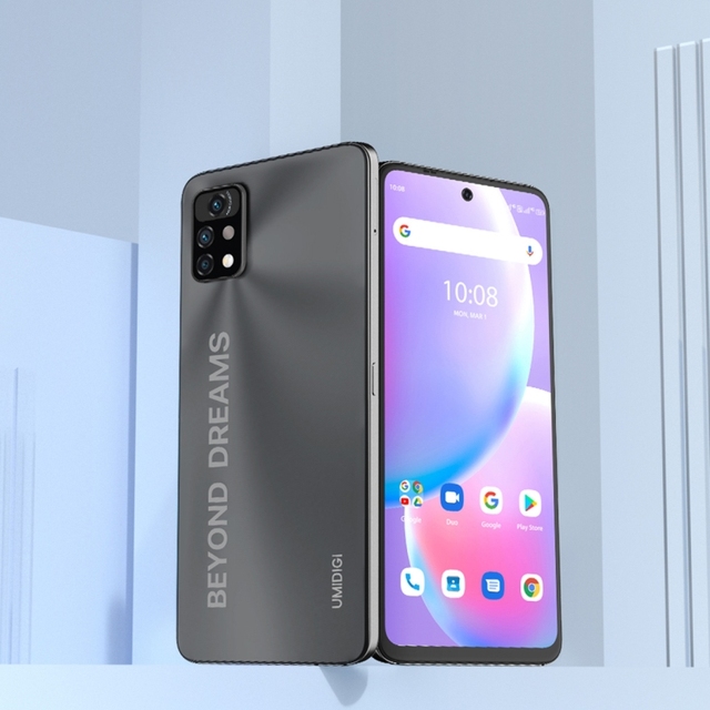 New Arrival UMIDIGI A11 Pro Max Cellphone 8GB+128GB 6.8 Inch Mobile Phones 4G Android 11 Smartphones