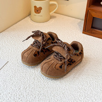Chaussures pour bébés et tout-petits, baskets décontractées en coton à semelle souple antidérapante de style Air Force, nouvelle collection printemps/automne