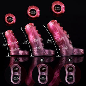 NNSX <span class=keywords><strong>Penis</strong></span>-Sleeve in Tier-Optik in 3 Größen mit konvexen Texturen zur Vergrößerung, Sexspielzeug für Erwachsene für Männer - Product Image 2