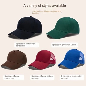 <strong>Custom</strong> Logo Men's Women's Pure Cotton Advertising Baseball <strong>Cap</strong> <strong>Peaked</strong> <strong>Cap</strong> Fisherman <strong>Cap</strong> Embroidery Printing Common Fabric - Product Image 2
