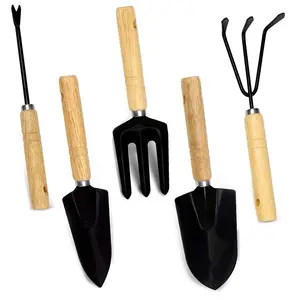 Small Trowel Garden Gloves Pruner Garden Tool Kit Carbon Steel Garden Hand Tool Set With Bag
