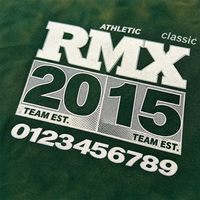T-shirt RAMAX Vert Forêt Délavé à l'Acide 300GSM Coton Lourd Coupe Oversize Streetwear Imprimé Graphique Fournisseur d'Usine