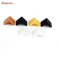 Promotion Prêt à Expédier : Support d'angle en plastique en forme de L moderne pour étagère, OEM