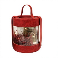 Boîte cadeau transparente arrondie pour l'emballage de cadeaux, vente en gros de boîtes cadeaux en PVC transparent, emballage de luxe pour bonbons, boîte cadeau