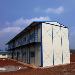 TOPPRE-Maisons préfabriquées à ossature en acier, conception de camp de travail, briques de thé japonaises, maison de type K, camp de travail, maison K détachable - Product Image 4