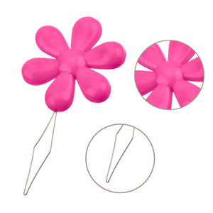 1pc Flower Shaped <strong>Needles</strong> <strong>Threader</strong> Colorful Plastic Wire Loop DIY <strong>Needle</strong> <strong>Threader</strong> for Hand Stitching Sewing Embroidery - Product Image 3