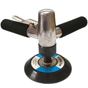 भारी ड्यूटी 6 "गियर संचालित पॉलिशर नॉक डाउन के लिए पर्याप्त आक्रामक रूप से, फिर भी दो हाथ के धातु के काम के लिए पर्याप्त है - Product Image 2