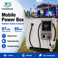 YIXINDIAN Energy Storage Charging System 48kWh 67kWh 87kWh 120kWh Solar-Powered Mobile Charging Station Road Rescue Mobile