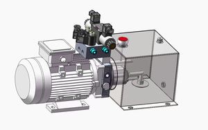 Новый электрогидравлический блок 12v24v36v48v с гарантией 1 год - Product Image 4