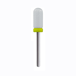 Large Barrel Smooth Top White Ceramic Nail <b>Drill</b> <b>Bit</b> C M F XF Grit Nail Polish Tool Nail Art Salon Ceramic Nail <b>Bits</b> - Product Image 1