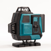 Niveau laser extérieur HIERKIN alimenté par batterie, équipement de nivellement laser général pour le terrain