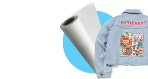 Supercolor DTF Paper Petfilm Roll DTF Film <span class=keywords><strong>Toll</strong></span> 60 CM. Rollo de película doble mate - Product Image 3