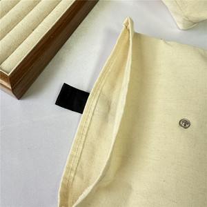 Chuanghua Organic Cotton Dust Bag Eco-friendly Reusable <b>Gift</b> Packaging Pouch <b>Envelope</b> for Makeup Cosmetic Wholesale - Product Image 3