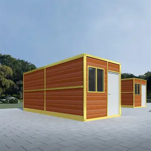 Prefabricated Casa Prefabricada Steel Frame House Modular Shipping Container Bar Homes Wind Speed Rating
