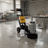 Meuleuse à béton CFS-GDE320, largeur de travail 320 mm, machine à poncer les murs et les sols, préparation des surfaces en béton époxy