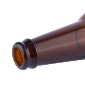 Bouteille en verre ambrée verte pour bière, vin et boissons, personnalisée en gros, 250 ml, 330 ml, 500 ml, <span class=keywords><strong>avec</strong></span> couvercle métallique, prix d'usine - Product Image 2