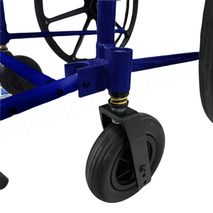 Chaise de toilette médicale CAREME CA610 en acier robuste, certifiée CE, pour personnes âgées/handicapées, réadaptation, sécurité dans la salle de bain - Product Image 3