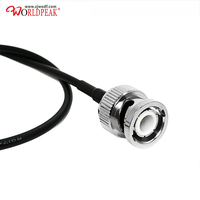 Connecteurs RF à sertir pigtail 50 ohms BNC mâle vers BNC femelle à montage sur panneau avec câble coaxial RG174 – Approvisionnement direct usine